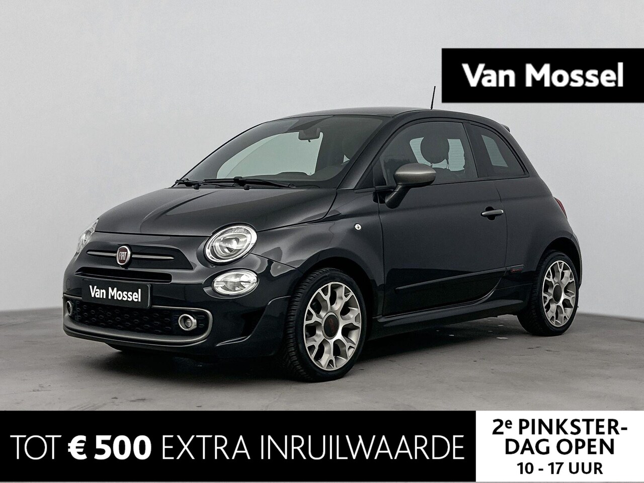 Fiat 500 - 0.9 TwinAir Turbo 80Pk Sport | Navigatie | Apple & Android Carplay | Parkeersensoren | Cli - AutoWereld.nl