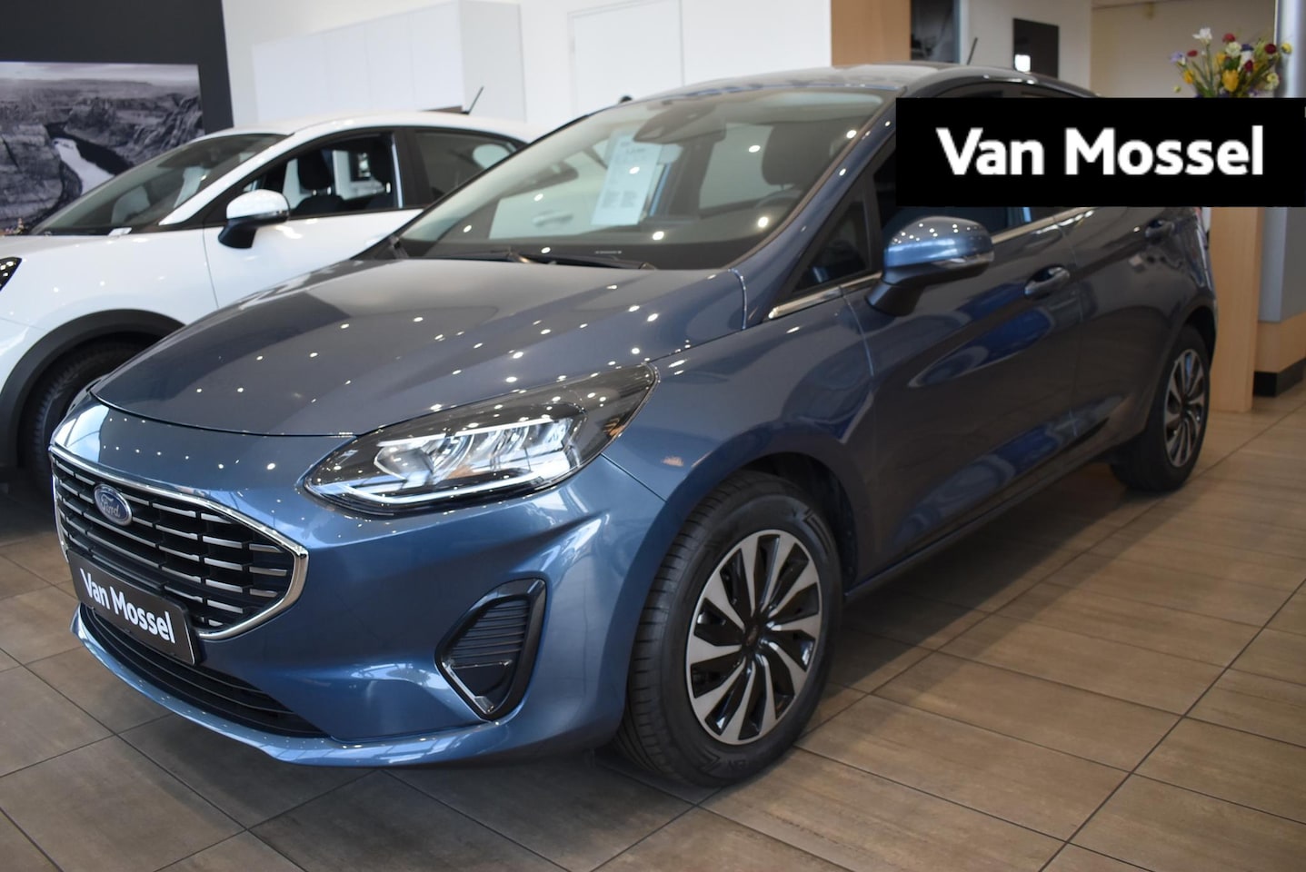 Ford Fiesta - 1.0 EcoBoost Hybrid Titanium | Climate Control | Cruise Control | Parkeersensoren Achter | - AutoWereld.nl