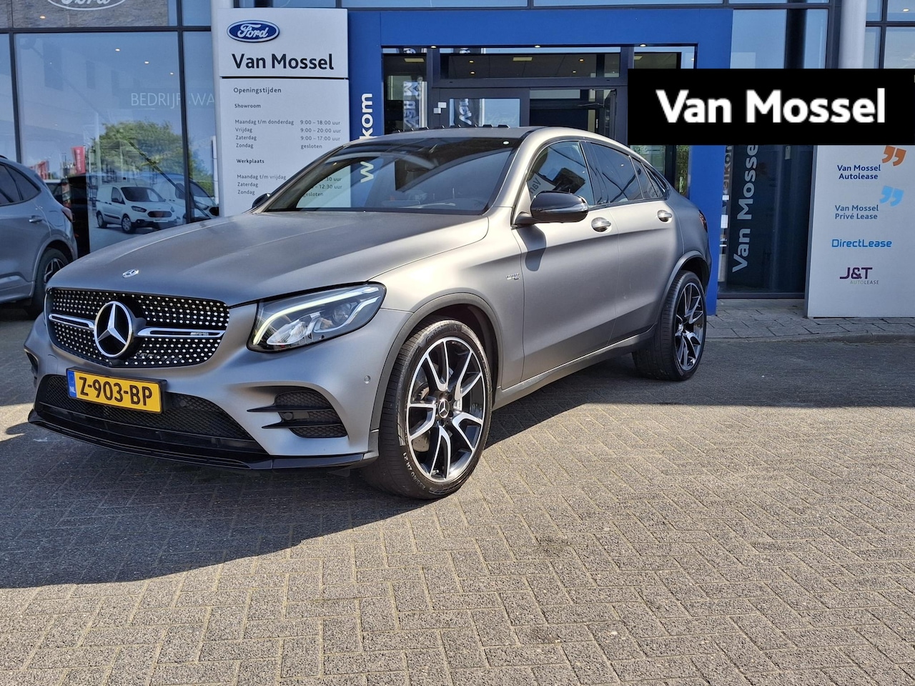 Mercedes-Benz GLC-klasse Coupé - AMG 43 4MATIC | Burmester | Head-up display | Stoel ventilatie | OPEN DAK | - AutoWereld.nl