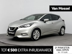 Nissan Micra - 1.0 100Pk IG-T N-Connecta | Navigatie | Airconditioning | Achteruitrijcamera | Apple/Andro