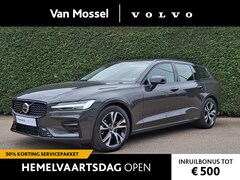 Volvo V60 - B4 Plus Dark | Trekhaak | Stoel/Stuur verwarming | Leder | Elektrisch verstelbare voorstoe