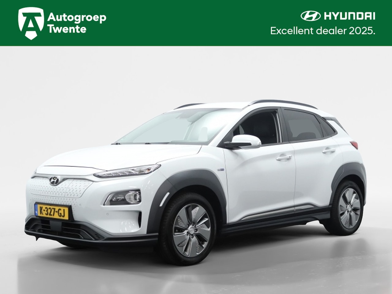 Hyundai Kona Electric - EV Premium 64 kWh | Trekhaak | Navigatie | Leder | Head-up displ - AutoWereld.nl