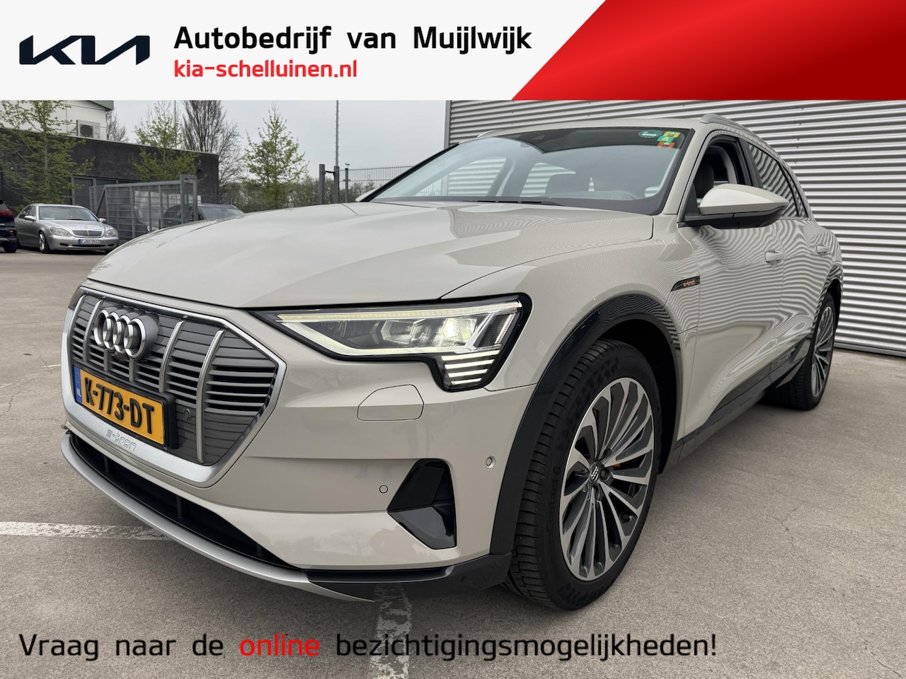 Audi e-tron - e-tron 55 quattro advanced Pro Line Plus 95 kWh NW Cat.waarde : €95149,- | Prachtige auto - AutoWereld.nl