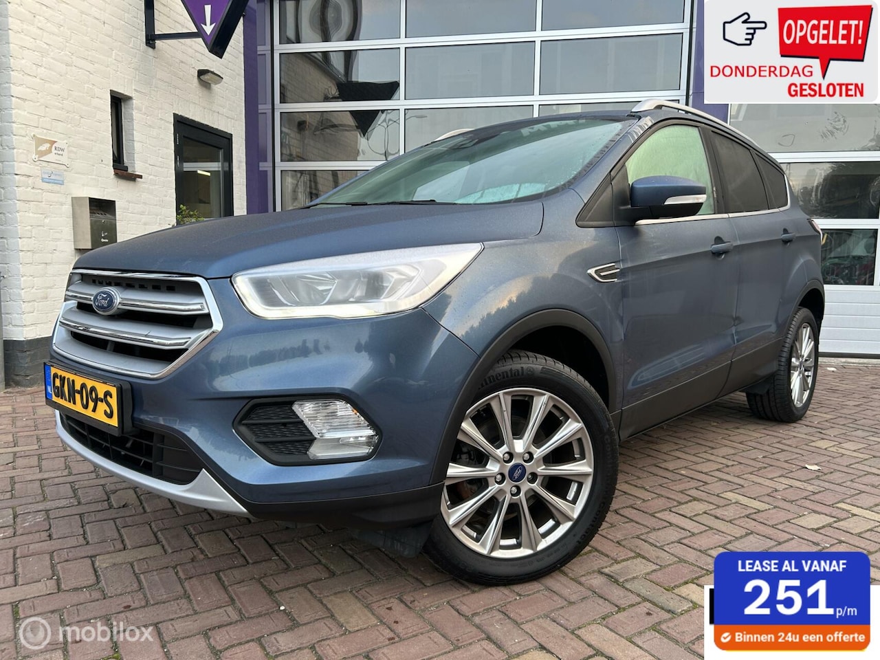 Ford Kuga - 1.5 EcoBoost Titanium * RHD * NAVI * LM VELGEN * - AutoWereld.nl