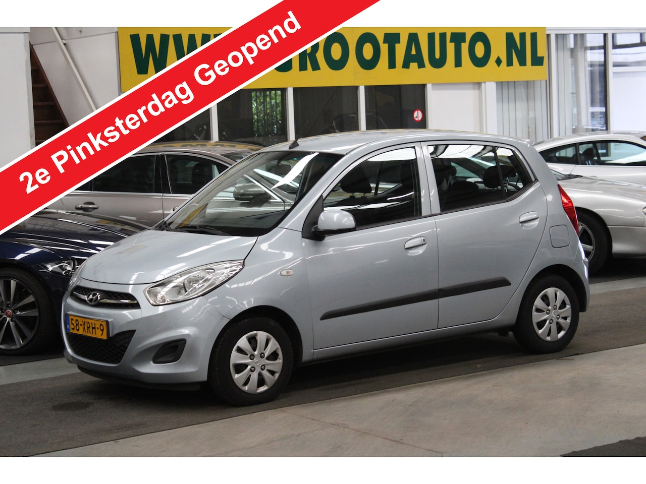 Hyundai i10 - 1.1 i-Drive Cool 80.638km NAP, Airco, Stuurbekrachtiging - AutoWereld.nl
