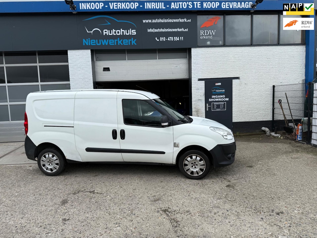 Fiat Doblò Cargo - 1.4 Maxi- L2H1- met schuifdeur en een nieuwe APK!!! - AutoWereld.nl