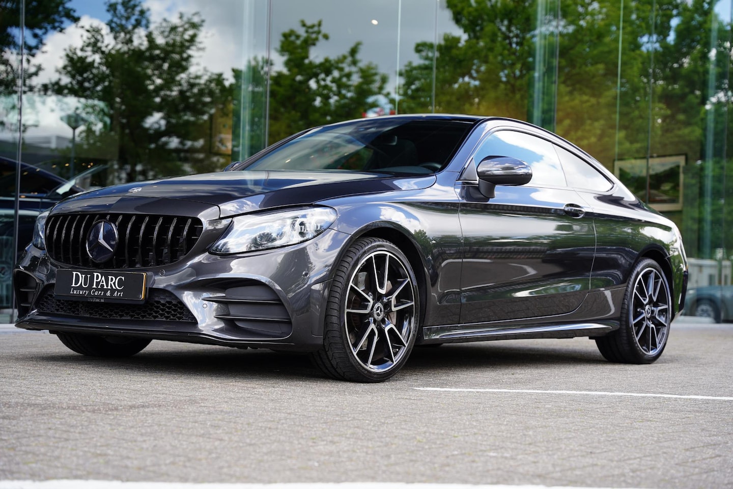 Mercedes-Benz C-klasse Coupé - 300 259 Pk AMG-Optiek Panorama Dak - AutoWereld.nl