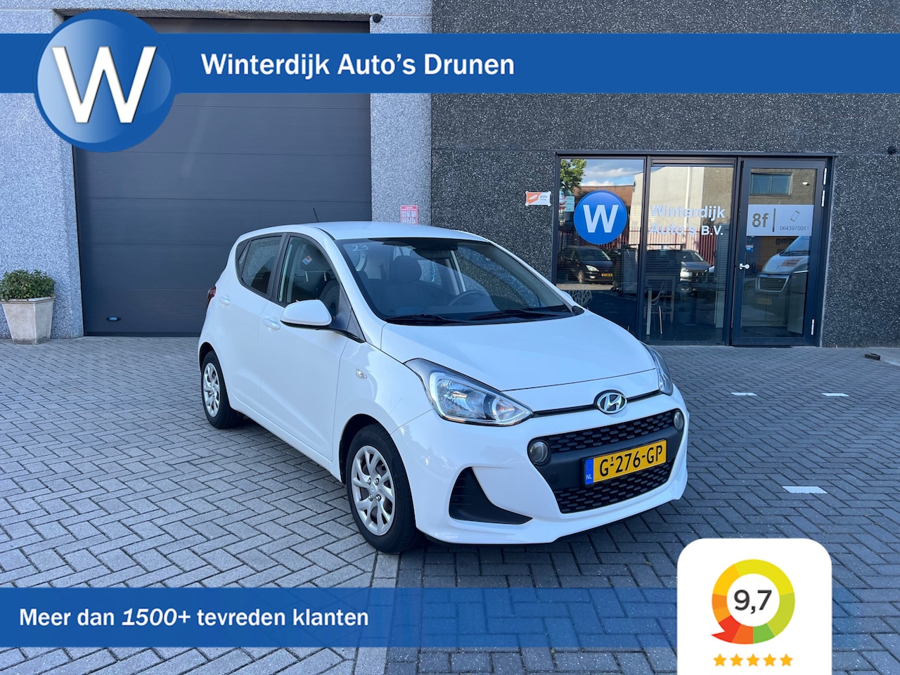 Hyundai i10 - 1.2i Airco Cruise Stuur+Stoelverwarming Bluetooth - AutoWereld.nl