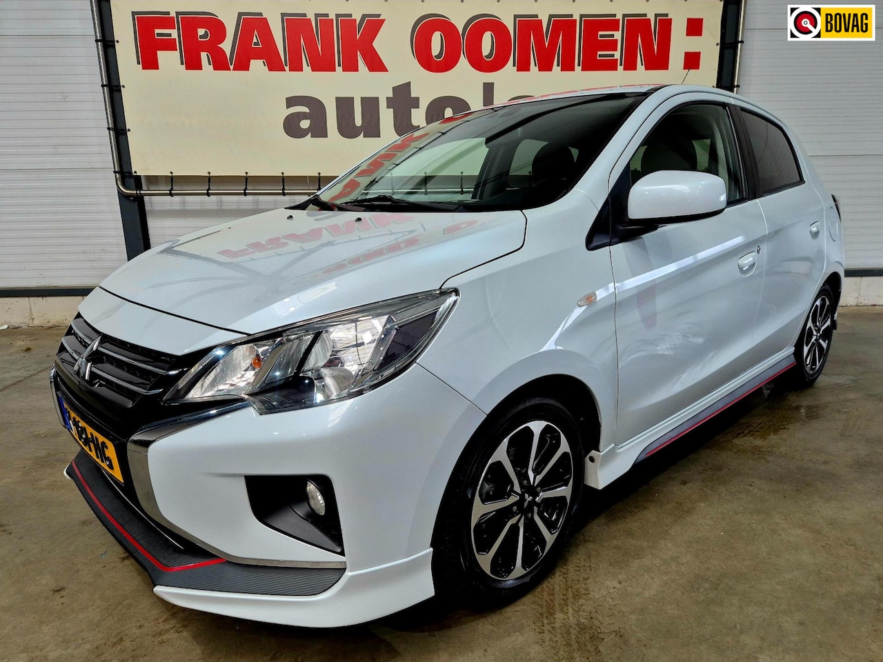 Mitsubishi Space Star - 1.2 80PK Nova + Dealer OH|Parelmoer|DAB|Navi|Android|Apple|Climate control|Cruise|Leder/st - AutoWereld.nl