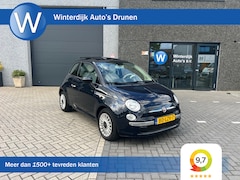 Fiat 500 - 1.2 Lounge Automaat Airco Panoramadak kan open