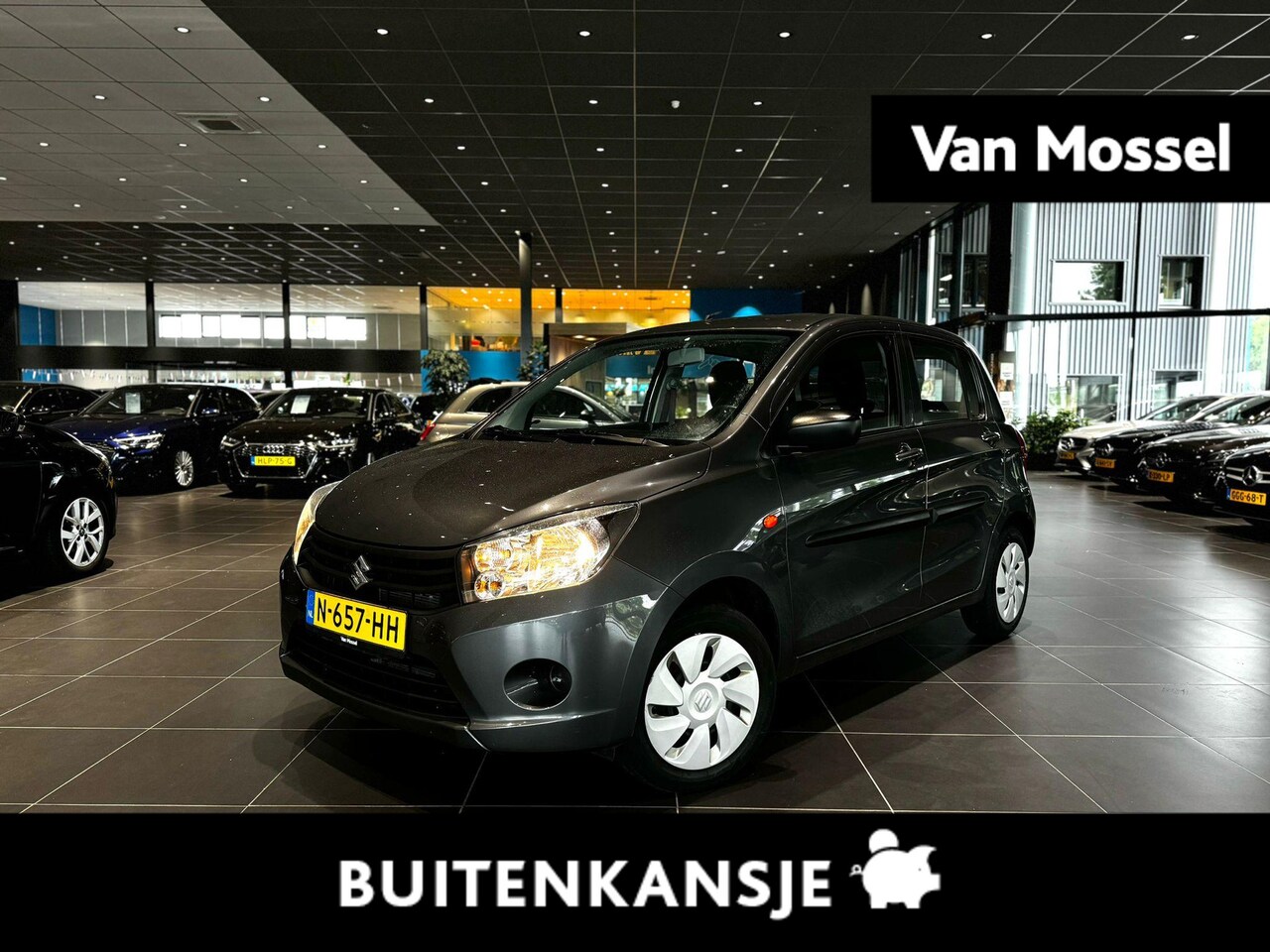 Suzuki Celerio - 1.0 Comfort | Airco | Bluetooth | Radio-CD/MP3 speler | Elektrische ramen voor | 12 Maande - AutoWereld.nl