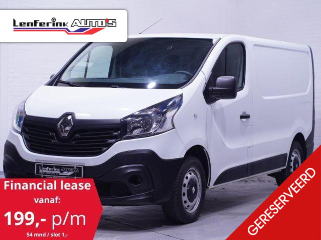 Renault Trafic - 1.6 DCi 95 pk L1H1 Airco, Keyless Entry Laadruimte Pakket, 3-Zits - AutoWereld.nl