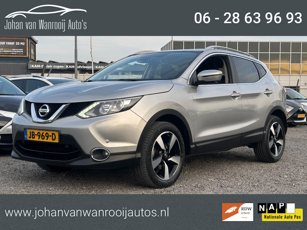 Nissan Qashqai - 1.2 N-Connecta/NAVI/CLIMA/360 CAM/NW APK - AutoWereld.nl