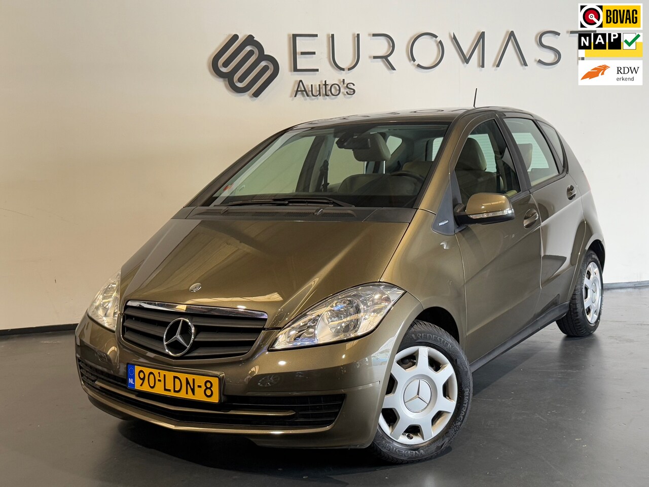 Mercedes-Benz A-klasse - 160 BlueEFFICIENCY Business Class Airco Leder Stoelverwarming Nieuwe Apk - AutoWereld.nl