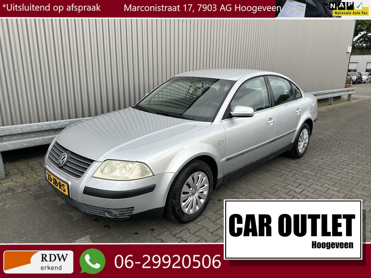Volkswagen Passat - 2.0 Comfortline Clima, CC, Pioneer USB/Bluetooth Audio, Trekh, nw. APK – Inruil Mogelijk – - AutoWereld.nl