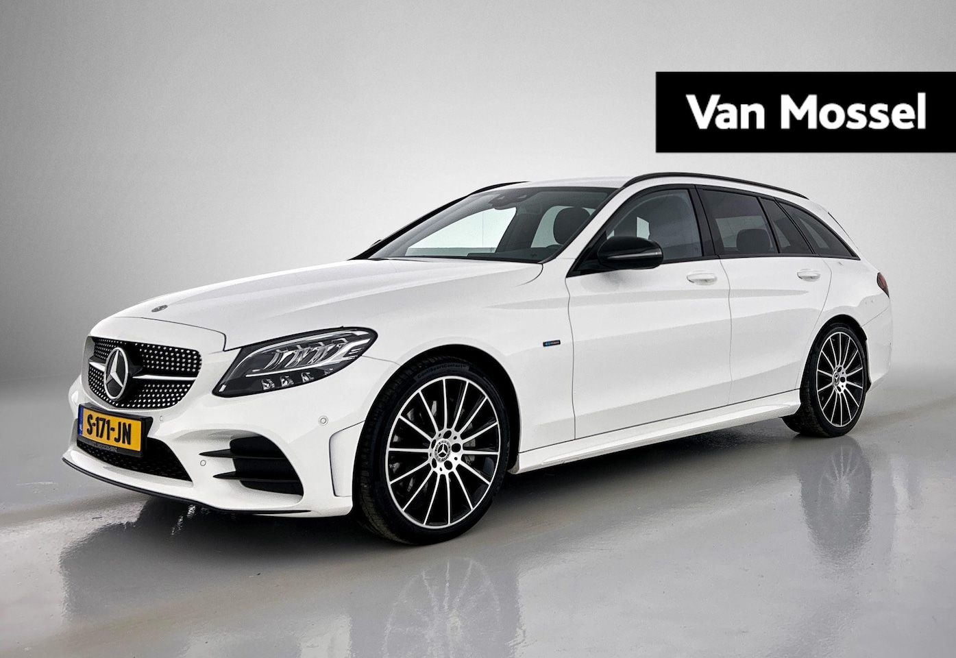 Mercedes-Benz C-klasse Estate - 300 e Business Solution AMG | SFEERVERLICHTING | LEDER | DAB RADIO | ELEKTRISCHE STOELEN | - AutoWereld.nl