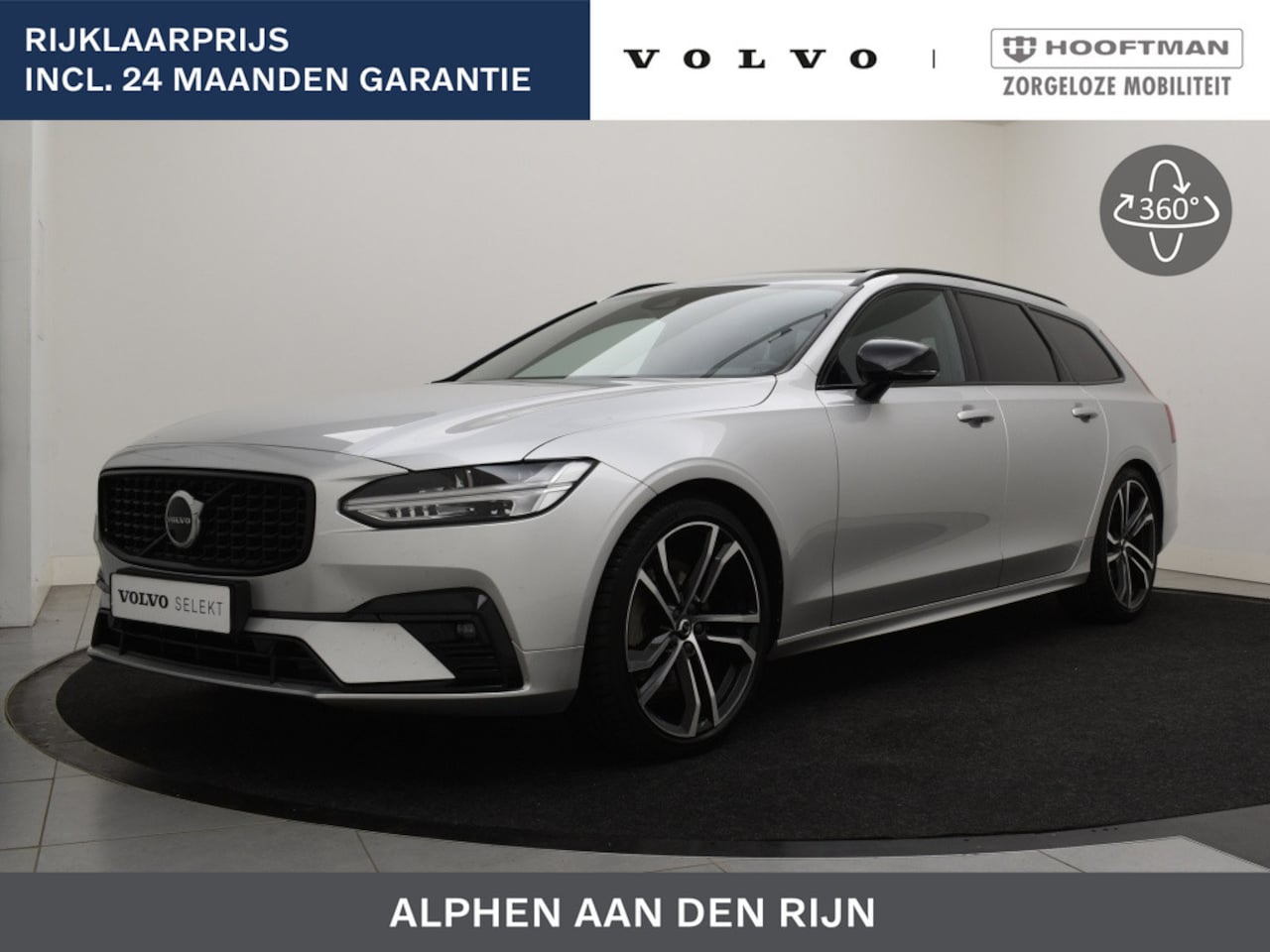 Volvo V90 - B4 AUT(8) R-DESIGN SCHUIFDAK HARMAN KARDON TREKHAAK 20INCH - AutoWereld.nl
