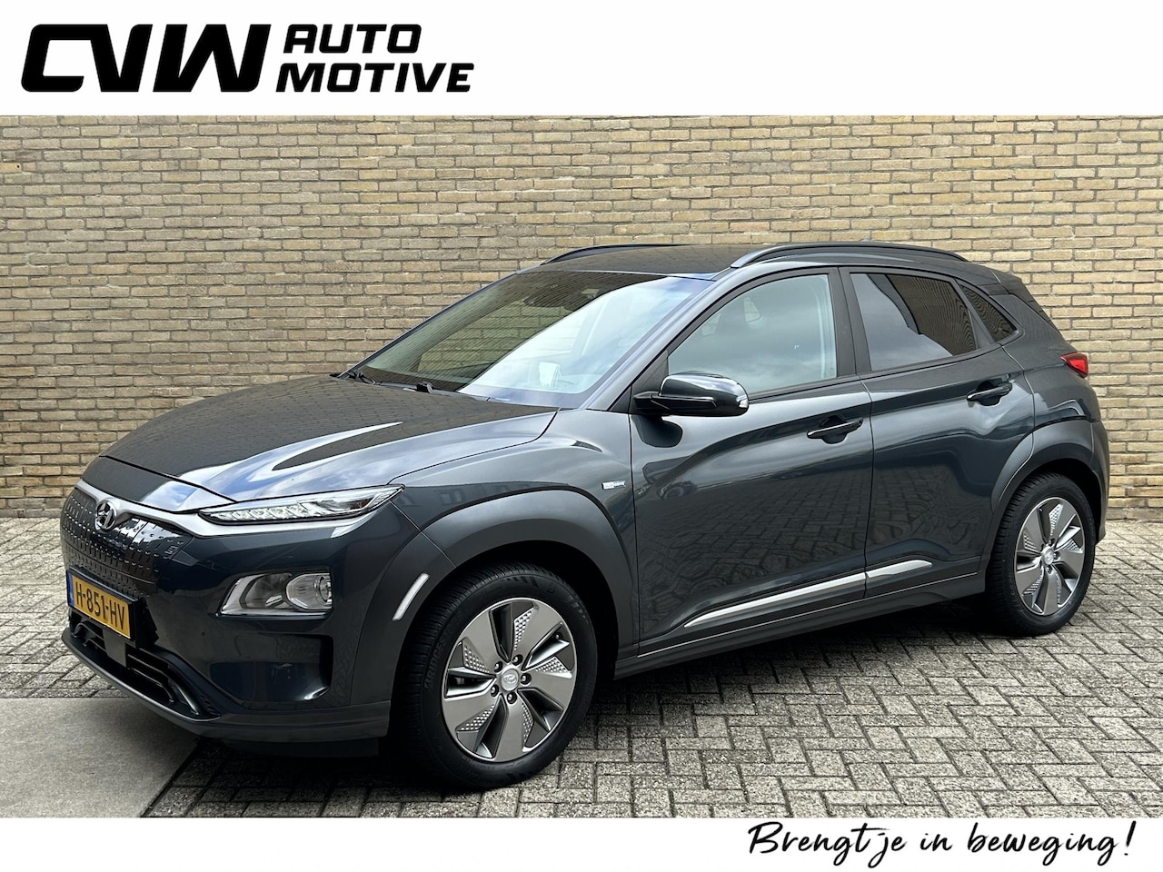 Hyundai Kona Electric - EV Fashion 64 kWh | 3 fase | 99% SOH | Adaptieve cruise | Lane assist | Navigatie | Apple - AutoWereld.nl
