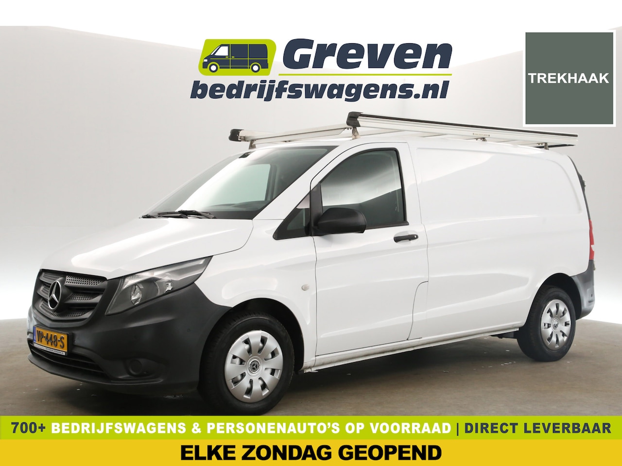 Mercedes-Benz Vito - CDI | APK tot 09-2025 | Airco 3 Persoons Trekhaak Navi PDC Imperiaal Kasten - AutoWereld.nl