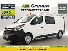Opel Vivaro - 1.6 CDTI L2H1 Dubbele Cabine | 6 Persoons | Airco Cruise Imperiaal Elektrpakket Trekhaak