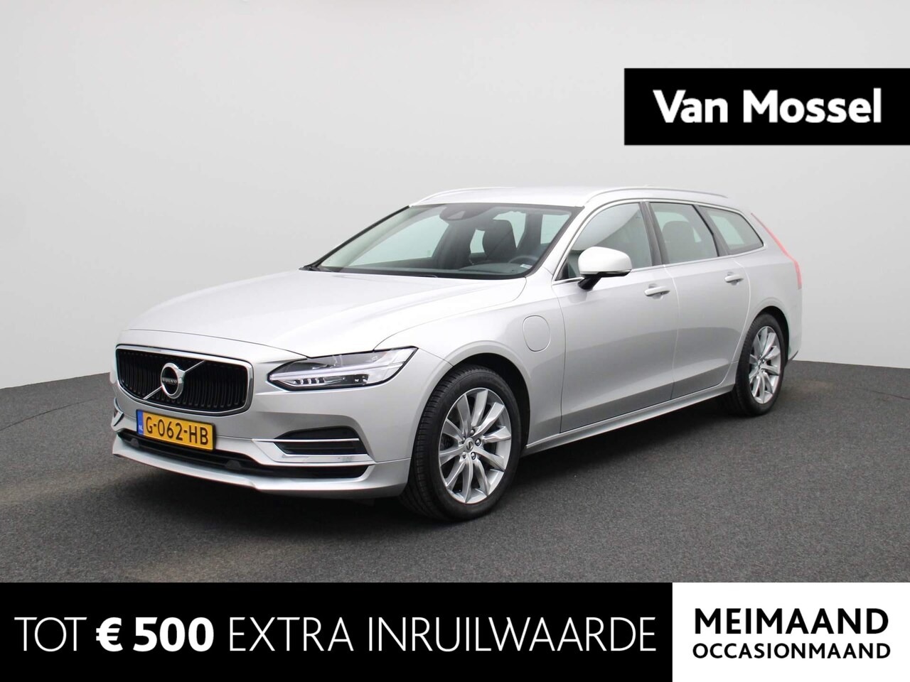Volvo V90 - 2.0 T8 AWD Momentum Pro | Navigatie | Camera | Stoelverwarming | Lederen Bekleding | LED V - AutoWereld.nl