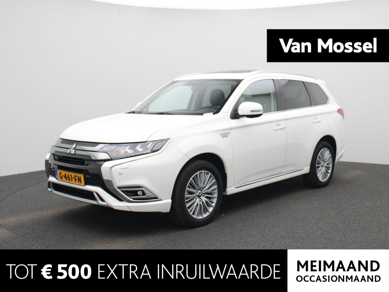 Mitsubishi Outlander - 2.4 PHEV Intense+ | Navigatie | Stoelverwarming | Cruise-Control | Parkeersensoren | Clima - AutoWereld.nl