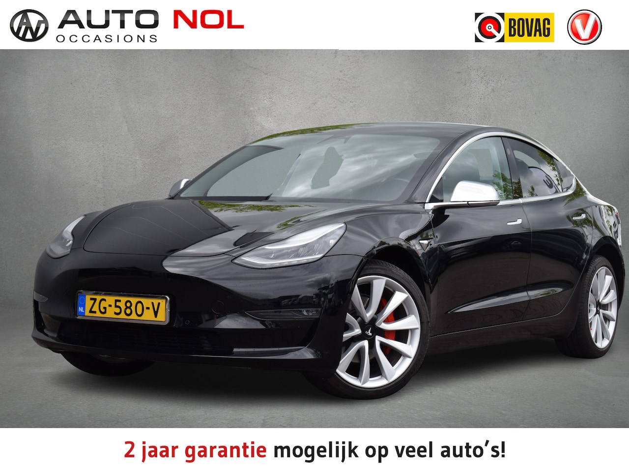 Tesla Model 3 - Long Range RWD Long Range AWD 75 kWh | Trekhaak | 19” LM | AutoPilot | Dual Motor - AutoWereld.nl