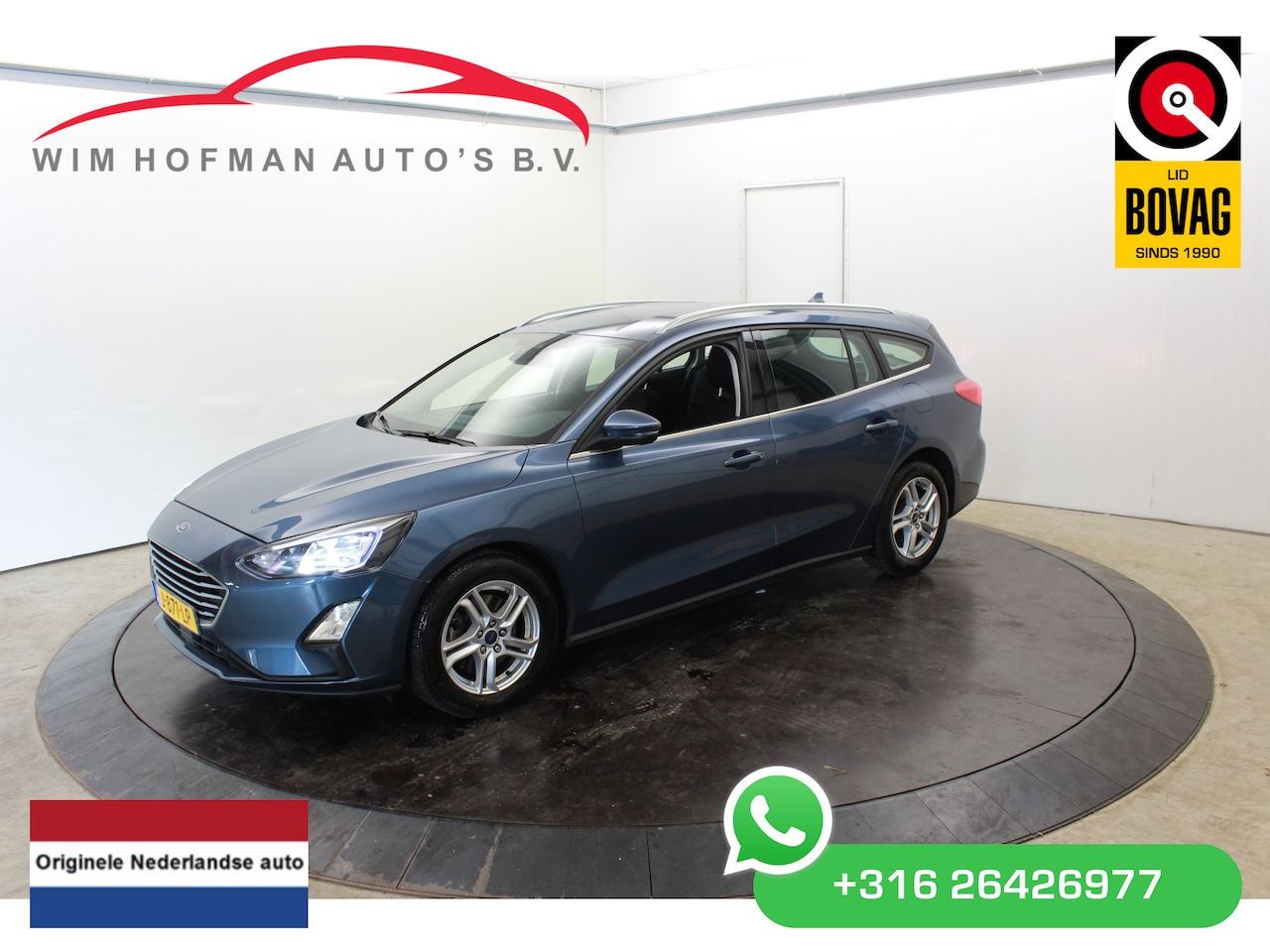 Ford Focus Wagon - 1.0 EcoBoost Camera Navi Stuurverw Stoelverw Carplay Airco - AutoWereld.nl