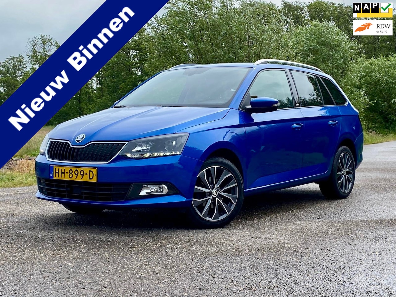 Skoda Fabia Combi - 1.2 TSI Edition AIRCO NAP STOELVERWARMING 90PK Goed Onderhouden - AutoWereld.nl