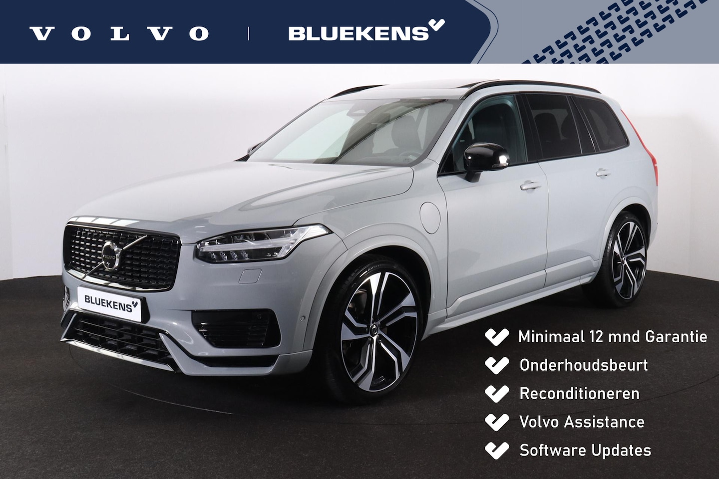 Volvo XC90 - T8 Recharge AWD Ultimate Dark - LONG RANGE - Luchtvering - Panorama/schuifdak - IntelliSaf - AutoWereld.nl