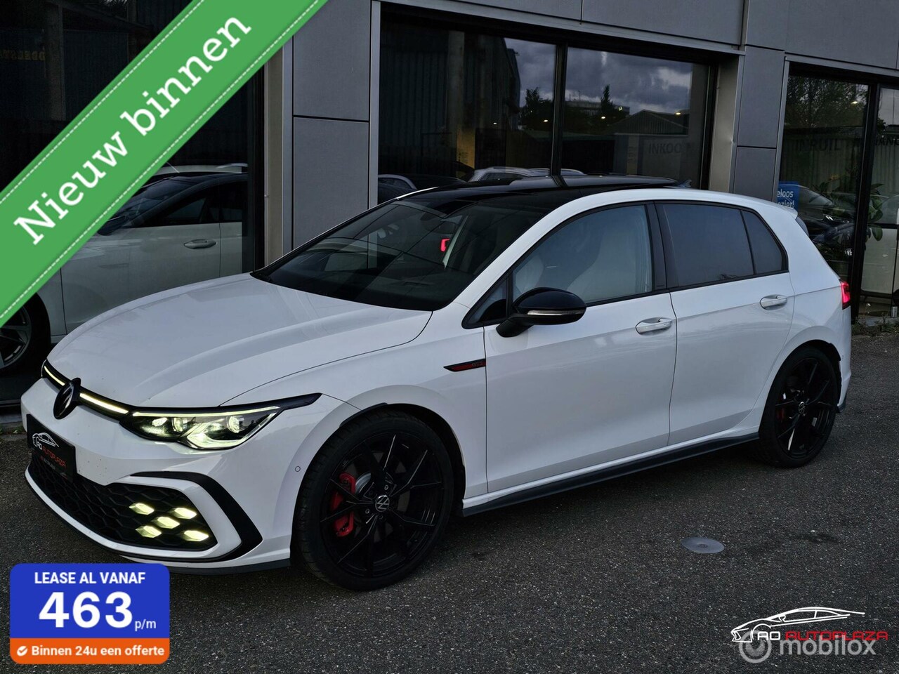Volkswagen Golf - 2.0 TSI GTI Black Style Panorama/HUD/H&K/Leder - AutoWereld.nl