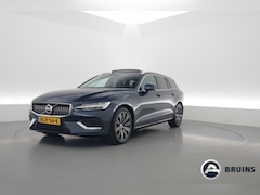 Volvo V60 - T6 Recharge Plus Bright | Pano-dak | 360 camera | H&K Audio | Stuur- + 4x stoelverw. | ACC