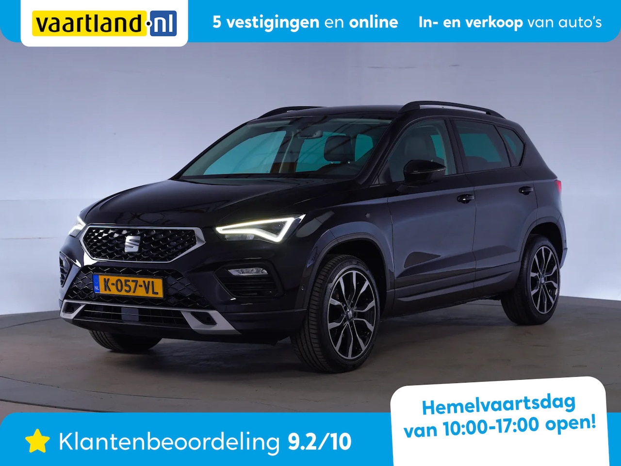 Seat Ateca - 1.5 TSI Style Business Intense FACELIFT! [ LED Alcantara/leder Navi Camera ] - AutoWereld.nl