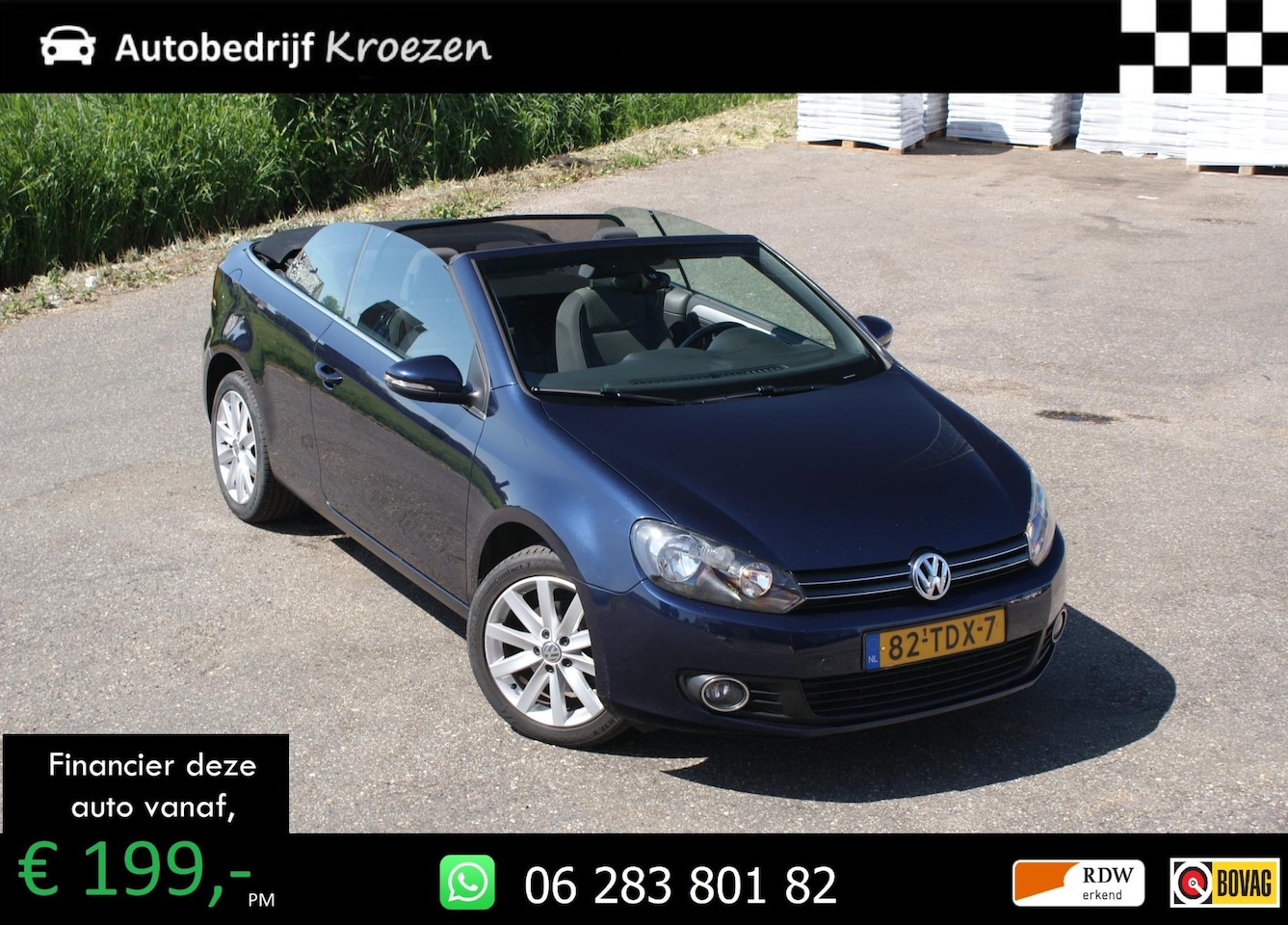 Volkswagen Golf Cabriolet - 1.2 TSI BlueMotion | Org NL | Navigatie | - AutoWereld.nl