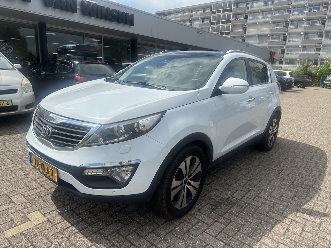 Kia Sportage - 2.0 Super Pack Navi Cruise Lmv Afn.Trekhaak Panodak Leer Nap keurige auto - AutoWereld.nl