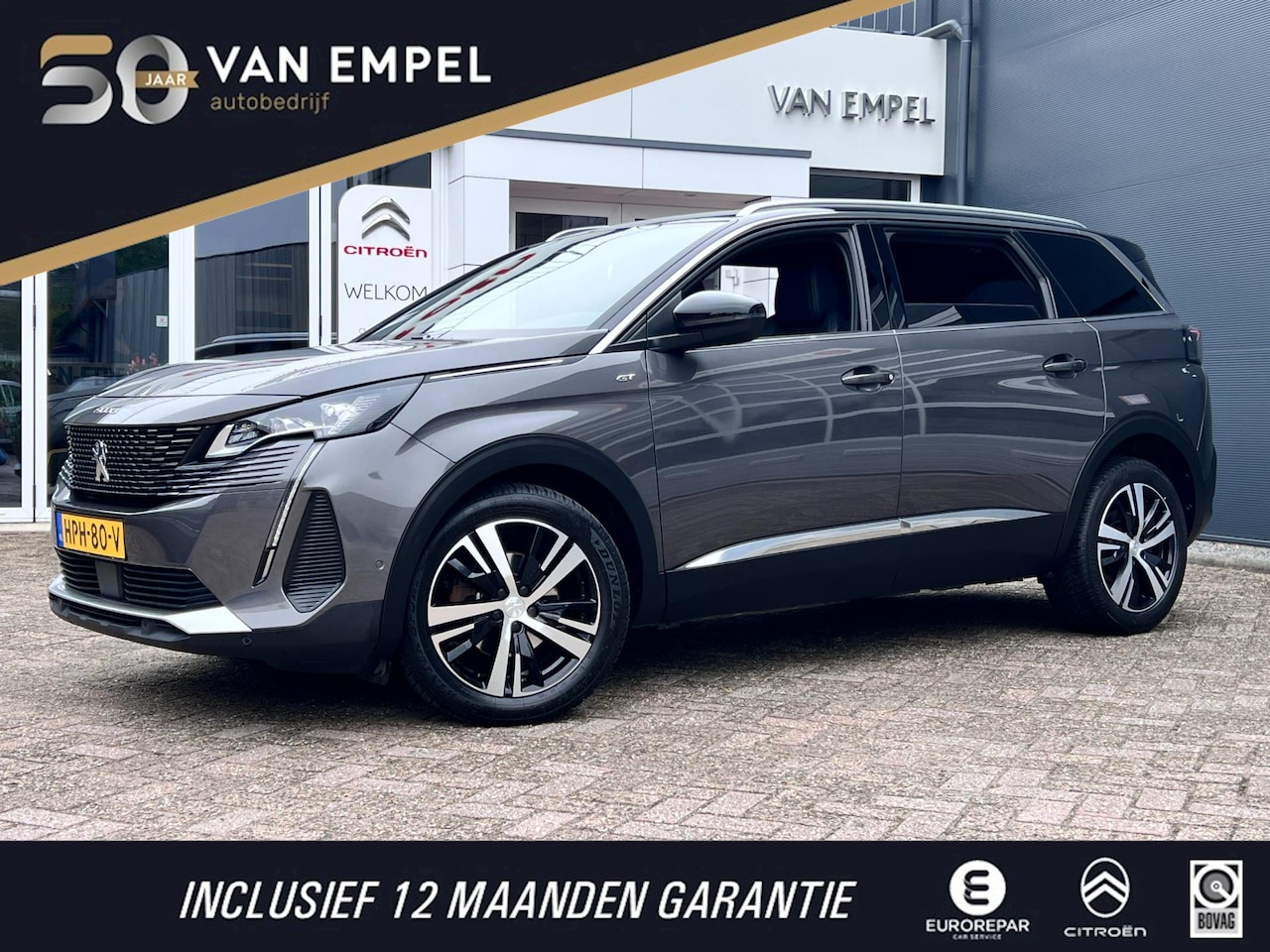 Peugeot 5008 - PT180 pk GT Automaat | Trekhaak | Camera | Carplay / Android Auto | - AutoWereld.nl