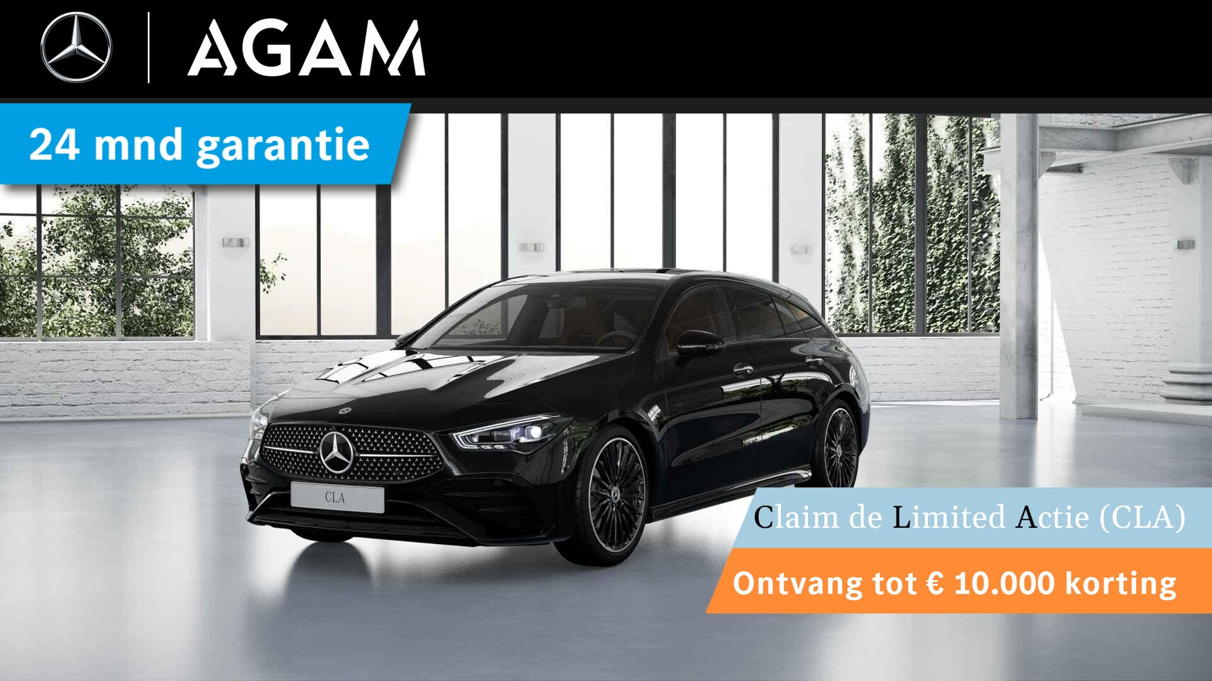 Mercedes-Benz CLA-klasse Shooting Brake - 180 Star Edition AMG Limited Panorama dak - AutoWereld.nl