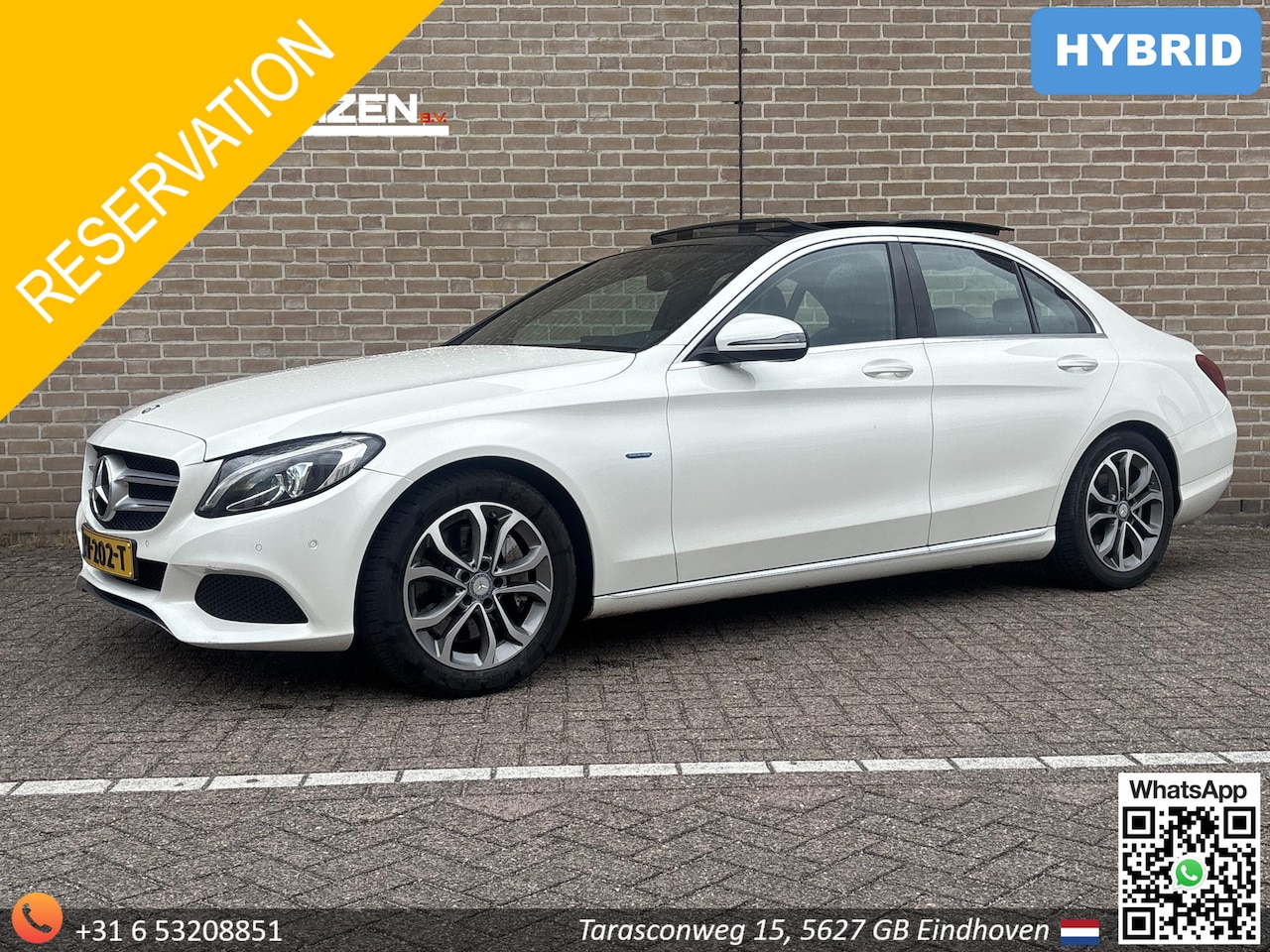 Mercedes-Benz C-klasse - 350 e Lease Edition | Pano | 280PK! | 1/2 Leder | Luchtvering | Cruise | Climate | Camera - AutoWereld.nl