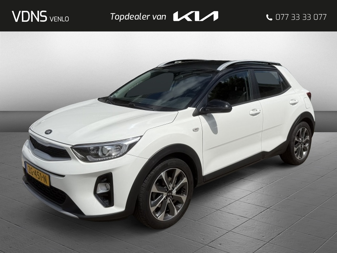 Kia Stonic - 1.0 T-GDi DynamicLine Navi + Camera + AFN. TREKHAAK - AutoWereld.nl