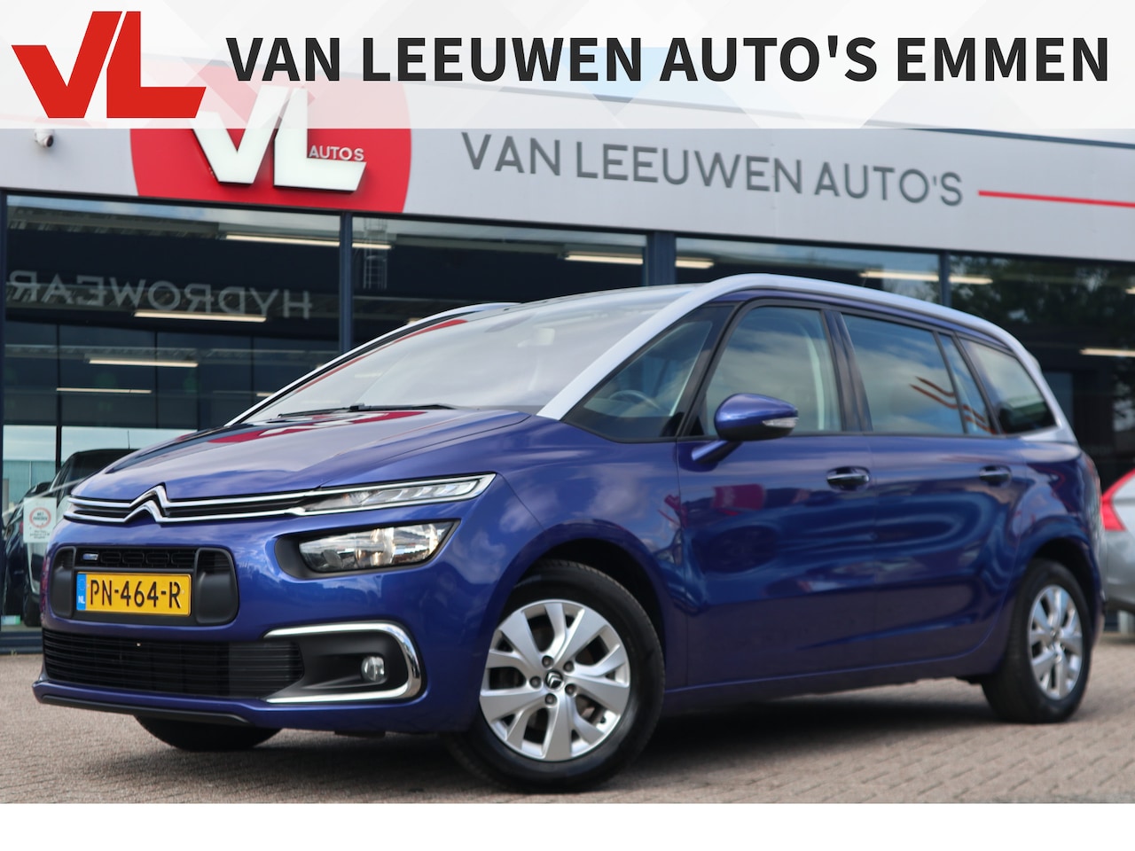 Citroën Grand C4 Picasso - 1.2 PureTech Business | Navi | 7persoons | Cruise | Carplay - AutoWereld.nl