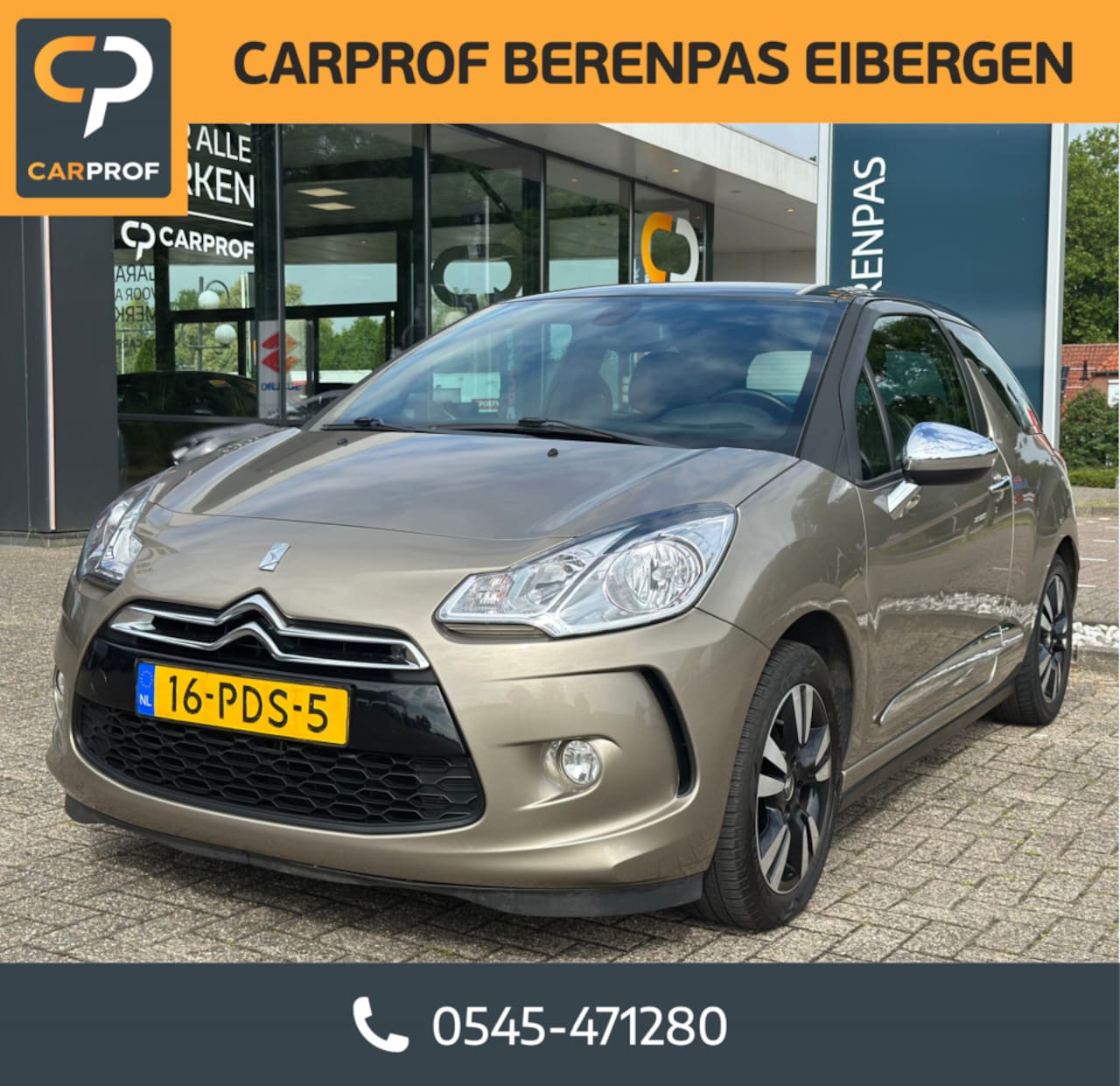 Citroën DS3 - 1.4 Chic Goed Onderhouden '' Allseasonbanden - Clima- CC '' - AutoWereld.nl