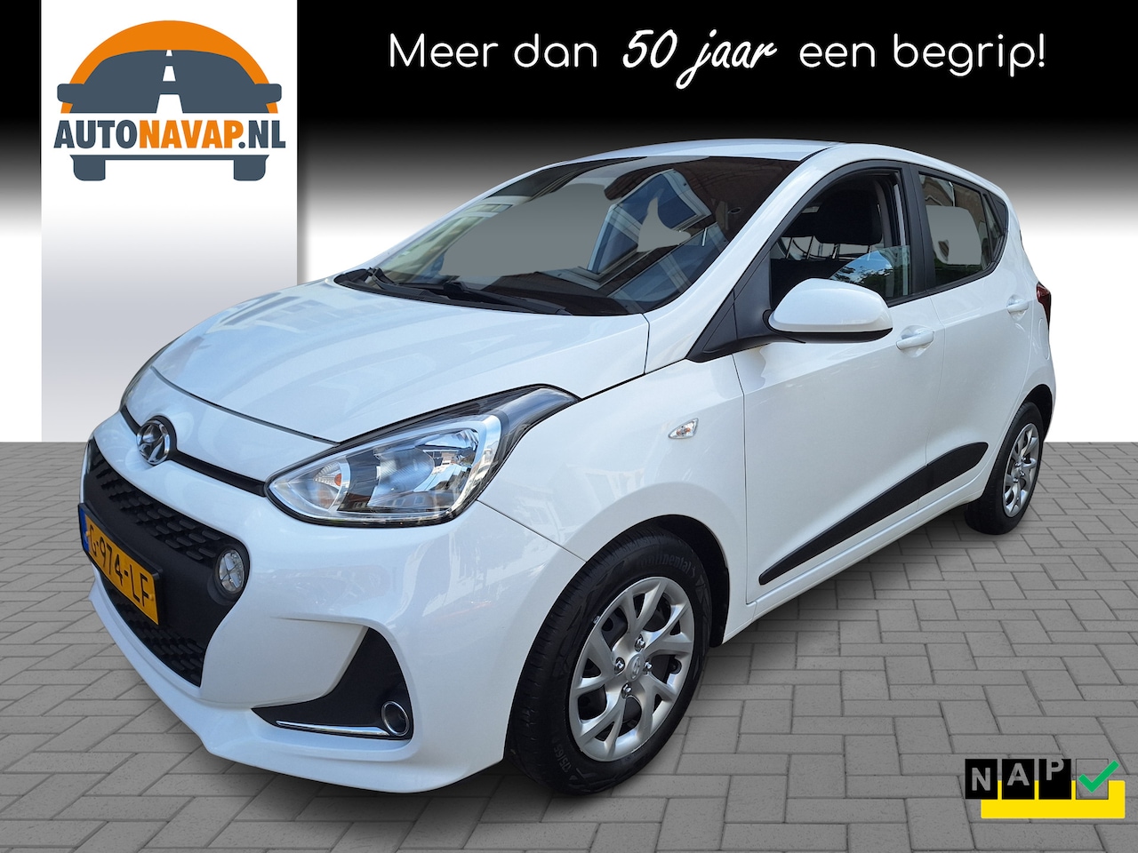 Hyundai i10 - 1.0i Comfort /Navi/Apple/Android/Pdc/Airco/1e Eig/Garantie - AutoWereld.nl