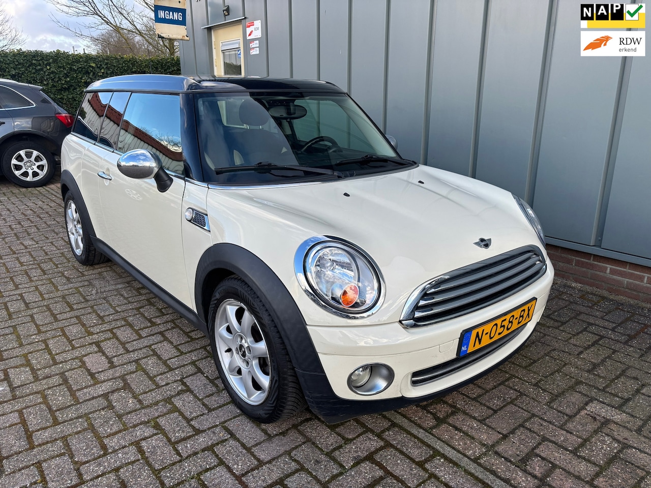 MINI Clubman - 1.6 Cooper AIRCO//CRUISE//NAVI//ELEC.RAMEN//CLUBMAN//AUTOMAAT//LPG