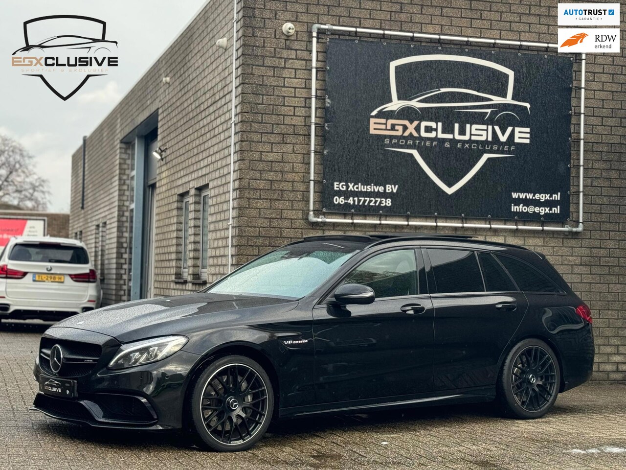 Mercedes-Benz C-klasse - C63 AMG 63 Edition 1 Pano/Burmester/HUD/Memory - AutoWereld.nl