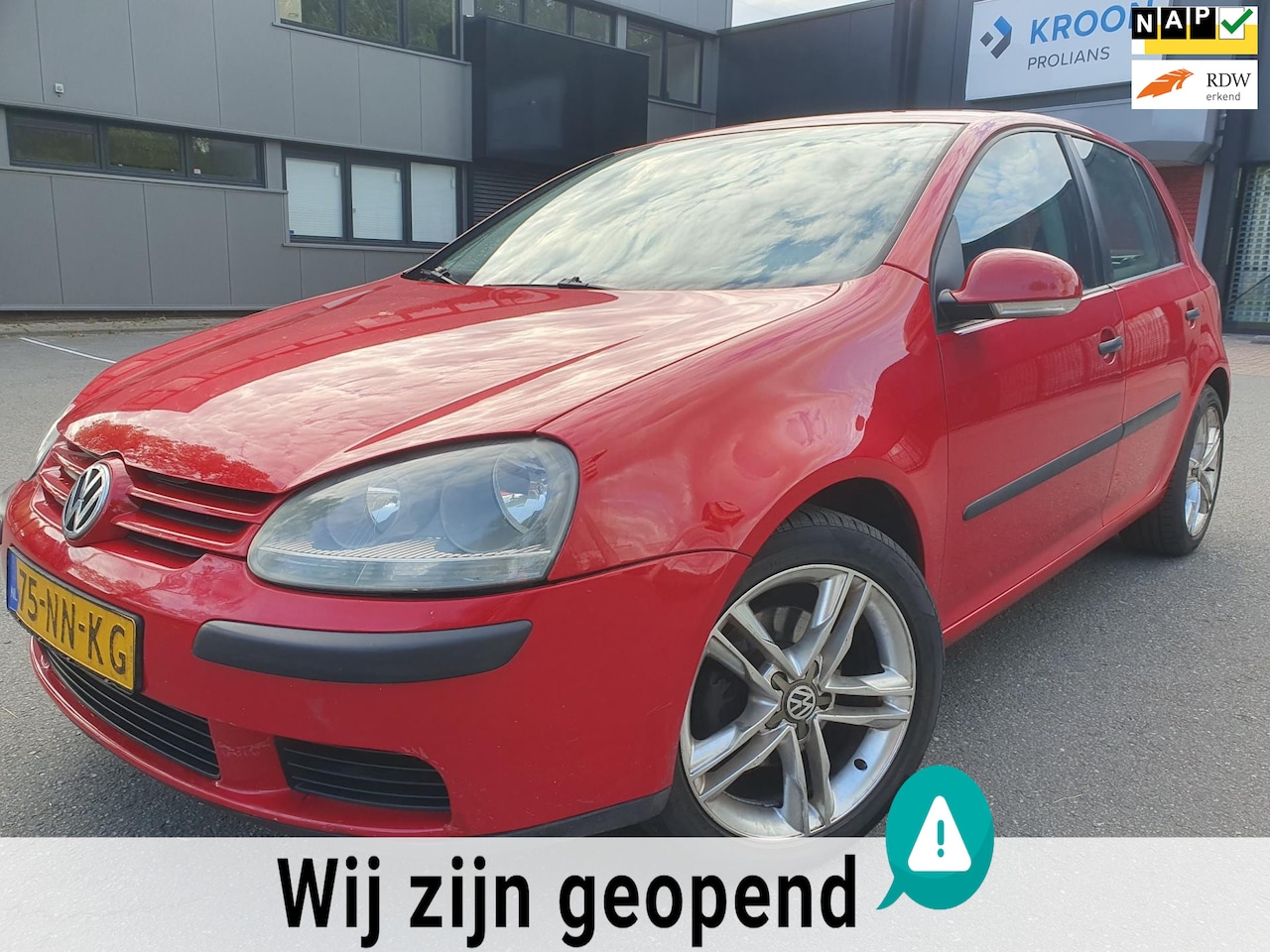 Volkswagen Golf - 1.6 FSI Trendline NAP APK 5/2026 - AutoWereld.nl
