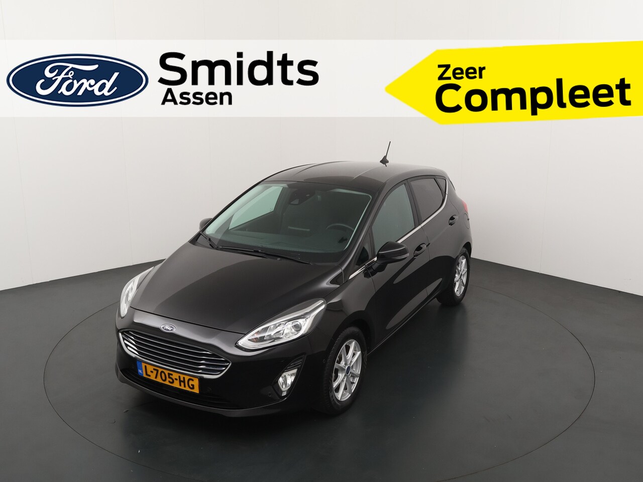 Ford Fiesta - 125pk EcoBoost Hybrid Titanium Adapt. Cruise | B&O | Keyless | Camera | Apple/Android CarP - AutoWereld.nl
