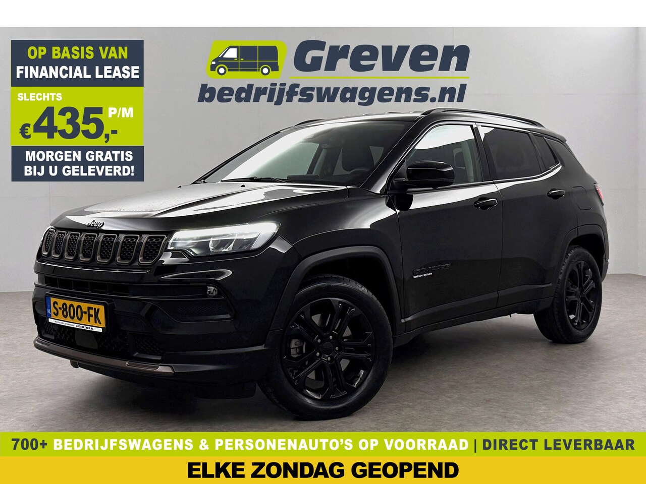 Jeep Compass - 4xe 239PK Plug-in Hybrid Electric Upland 360Camera Alpine-Audio Virtual LED Carplay Clima - AutoWereld.nl