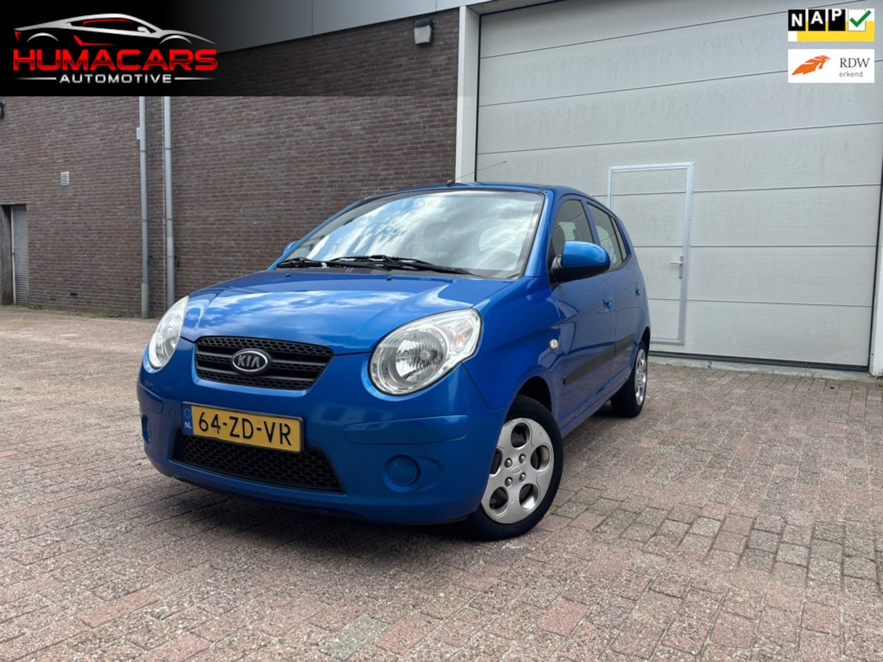 Kia Picanto - 1.1 X-tra - dealer onderhoud - Airco - Elek. Ramen - AutoWereld.nl