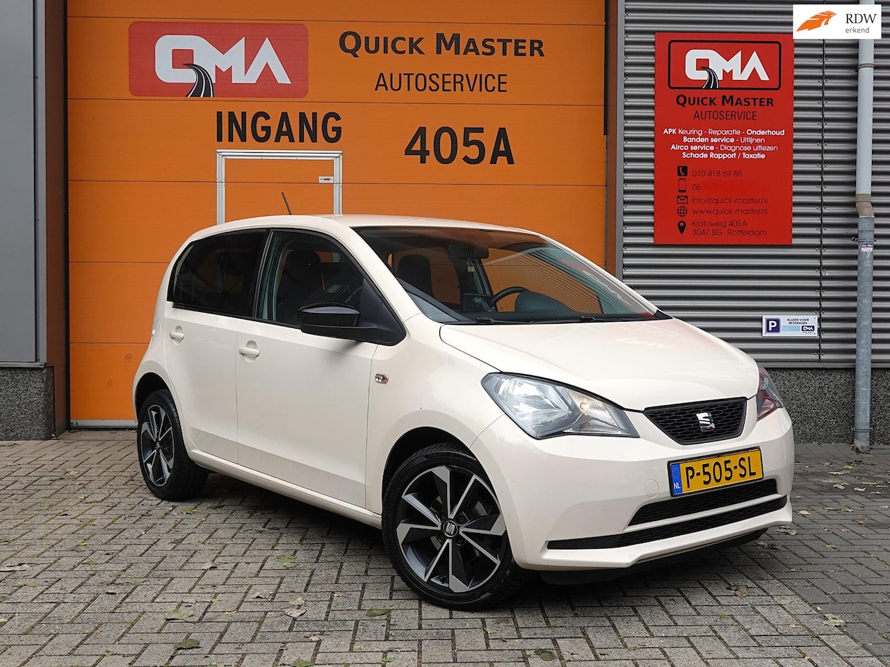 Seat Mii - 1.0 FR Connect / Navi / Airco - AutoWereld.nl