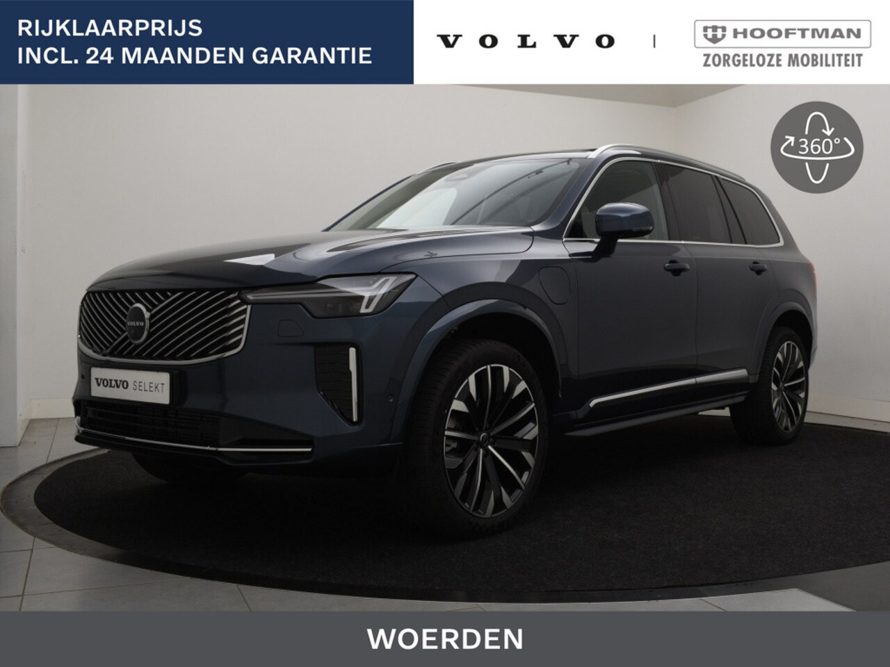 Volvo XC90 - T8 PLUG-IN HYBRID ULTRA BRIGHT *NIEUW MODEL* HARMAN KARDON 360GR - AutoWereld.nl